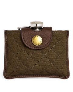 Barbour Quilted Padbury Hip Flask