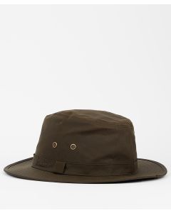 Barbour Mens Dawson Wax Safari Hat